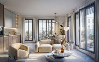  Appartement  vendre 2 pices 46 m