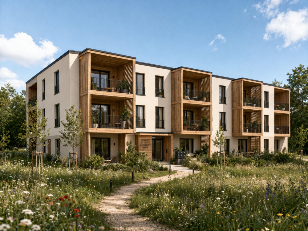 BISCHWILLER : APPARTEMENT 2 PIECES NEUF , LE MOINS CHER DU MARCHE ! IMBATTABLE !