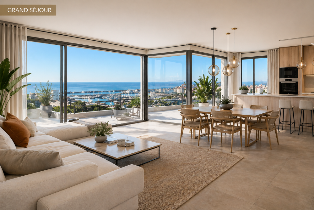 * - UNIQUE À PORT-FRÉJUS  T4 ROOFTOP DE PRESTIGE FACE À LA MARINA