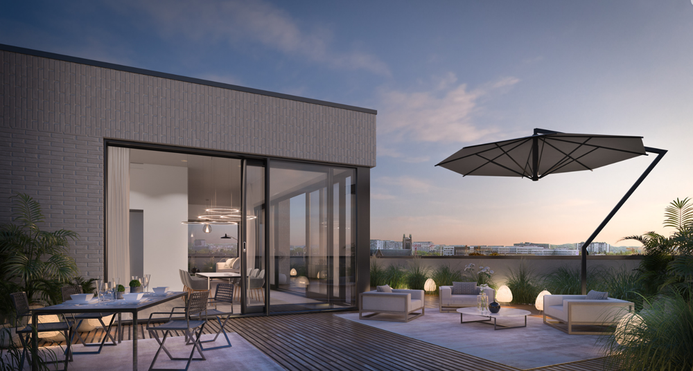 RETOUR à la VENTE ! T4 avec 102 m² de TERRASSE au Dernier étage