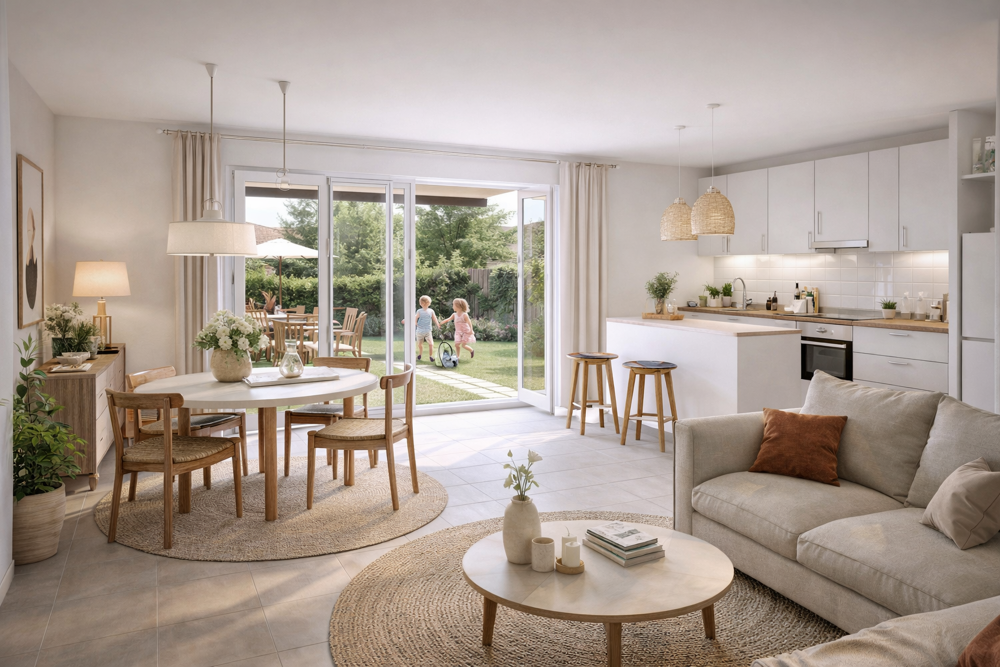 Vente Maison MAISON NEUVE 4 PIÈCES AVEC JARDIN – LIVRAISON PROCHE 3T2026 Toussus le noble