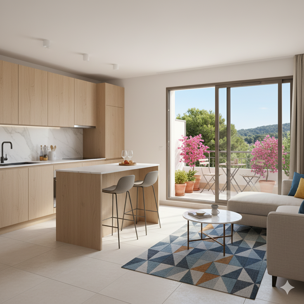 Vente Appartement OFFRES COMMERCIALES - ST LAURENT DU VAR - BEAU T2 EN ETAGE RESIDENCE AVEC PISCINE St laurent du var