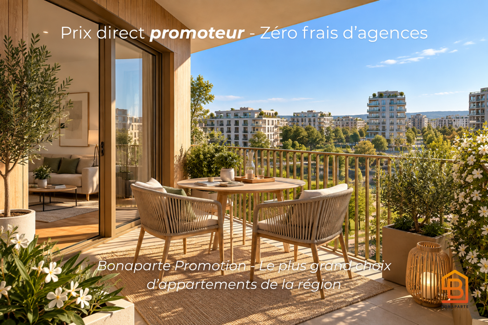 Vente Appartement MONTPELLIER PORT MARIANNE – SUPERBE T2 EN ÉTAGE ÉLEVÉ AVEC TERRASSE Montpellier