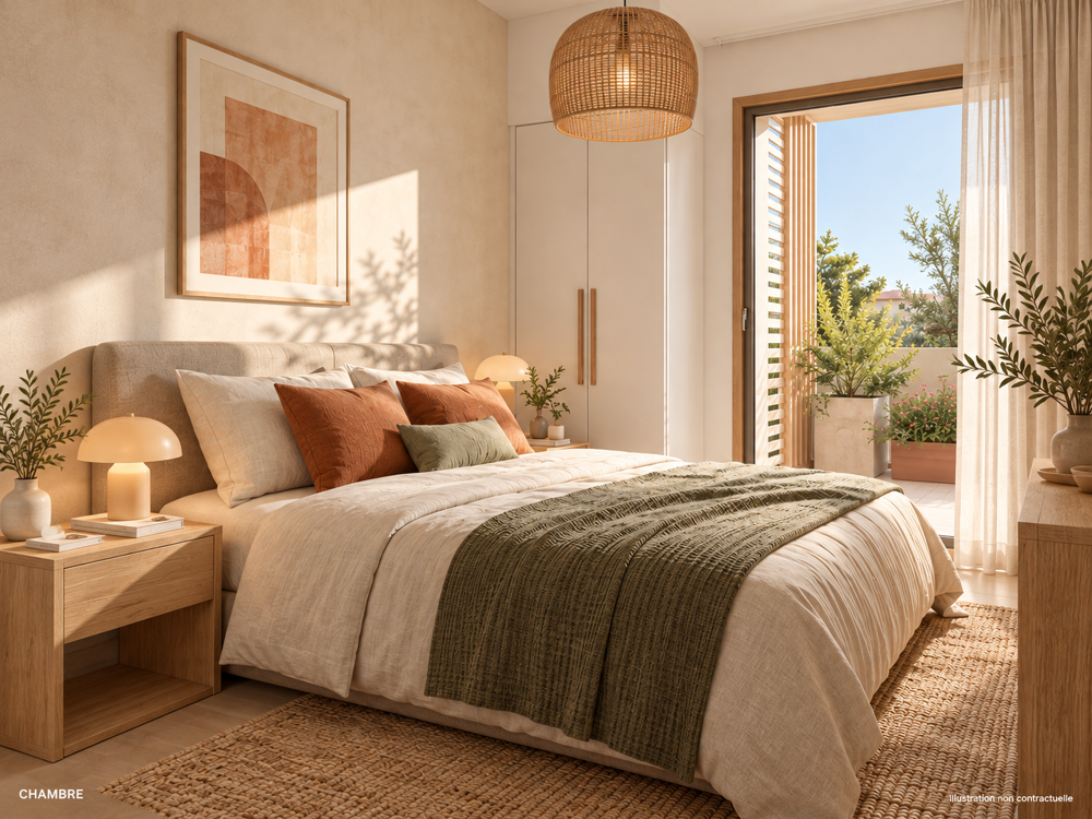 Vente Appartement T2 AVEC GRANDE TERRASSE AU CŒUR D'UN QUARTIER CONNECTÉ Montpellier