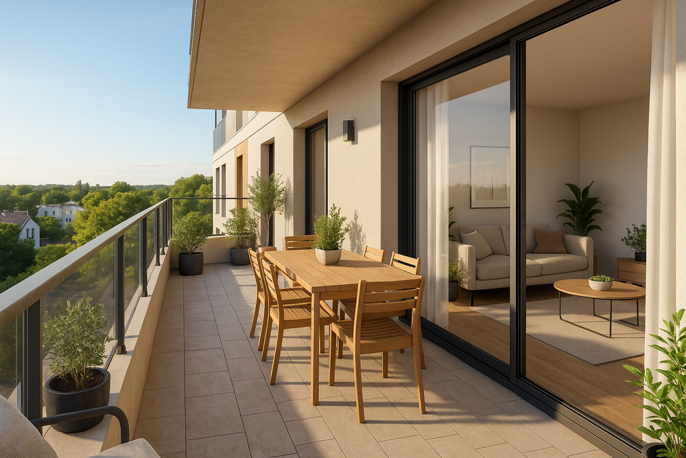 APPARTELMENT T4 AVEC BALCON - 77M² - AU PIED DE LA GARE - A SEULEMEMENT 10 MIN DE GARE DU NORD