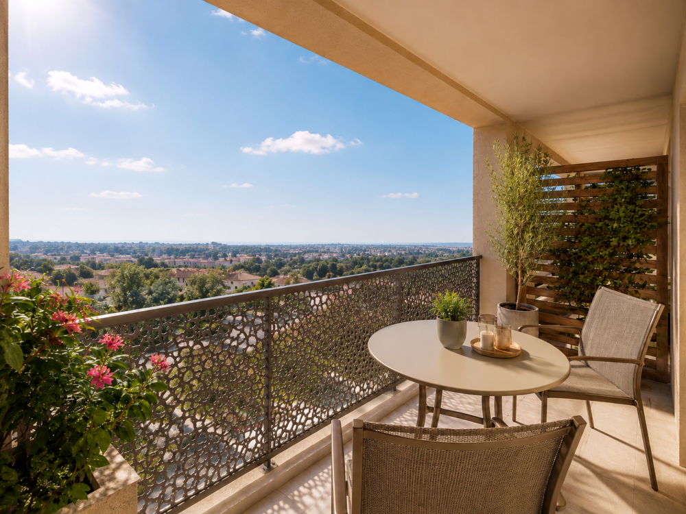 Vente Appartement T2 MODERNE AVEC TERRASSE BAIGNÉE DE LUMIÈRE La seyne sur mer