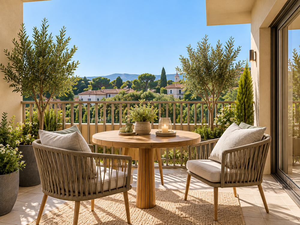 .BEAU 2 PIECES AVEC TERRASSE ET PARKING - PROCHE COMMODITES