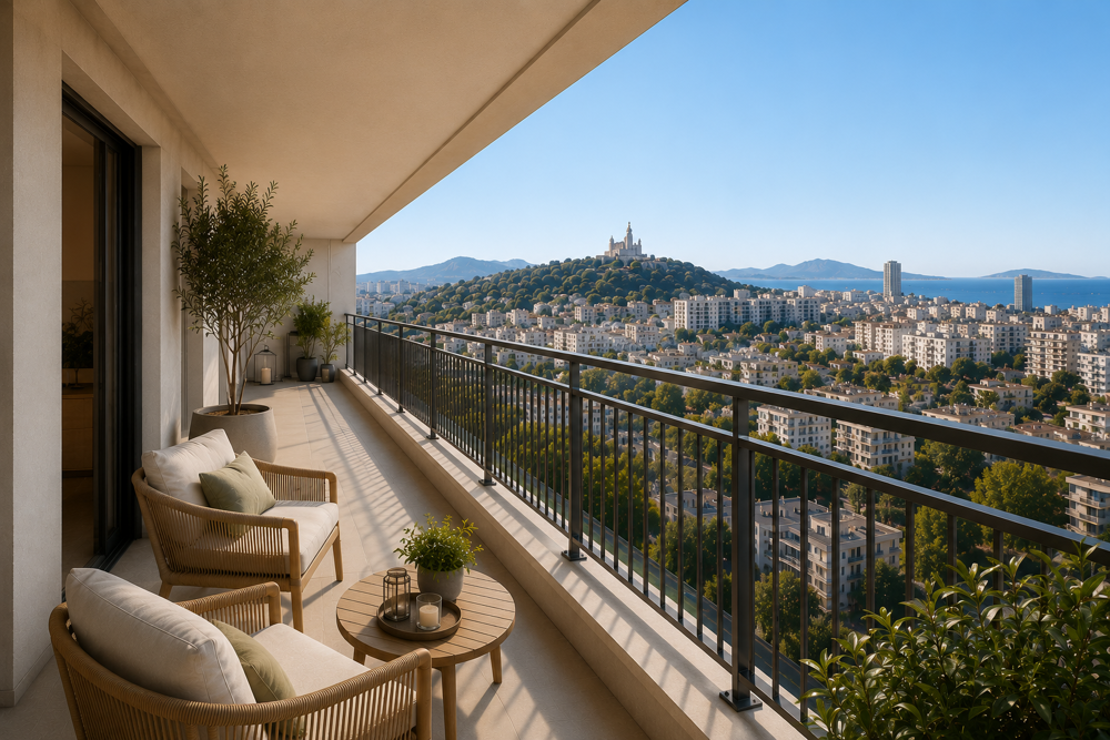 Vente Appartement ECO QUARTIER - 2 PIÉCES CHARMANT ET LUMINEUX Marseille 15