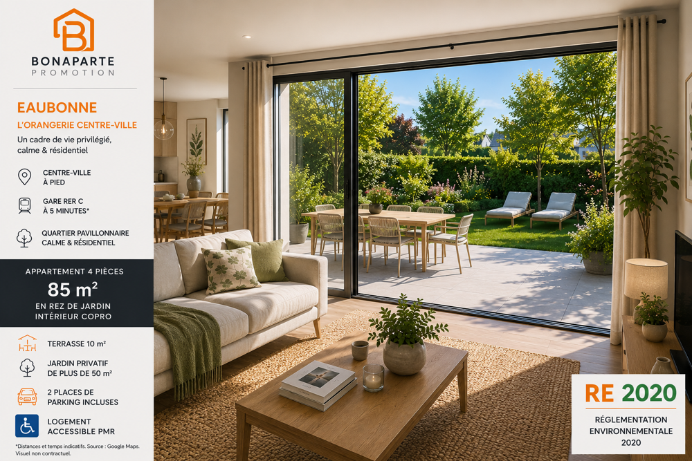L'Orangerie  Centre-Ville: 4 pieces neuf avec terrasse +jardin