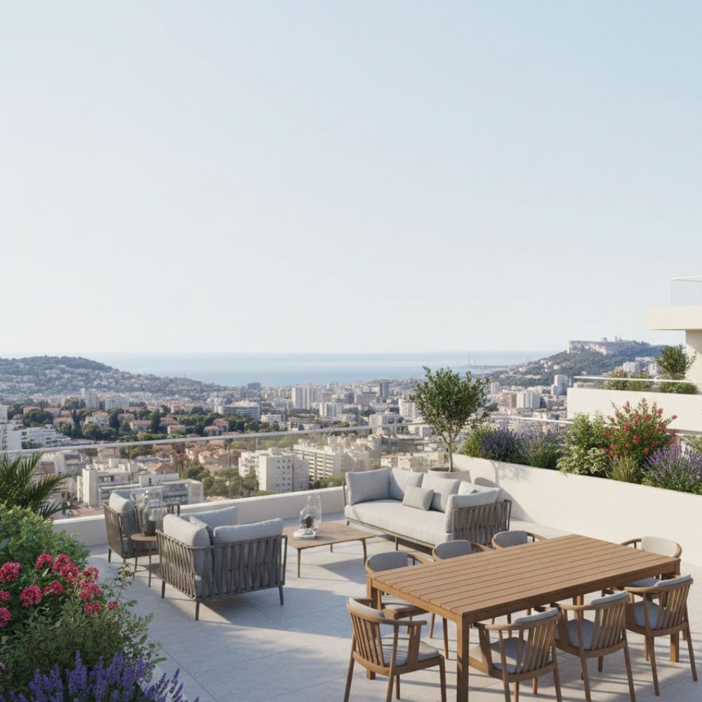 Vente Appartement VIVEZ LES SOMMETS DE L'ÉLÉGANCE : VOTRE DUPLEX D'EXCEPTION AVEC DOUBLE HAUTEUR SOUS PLAFOND Marseille 9