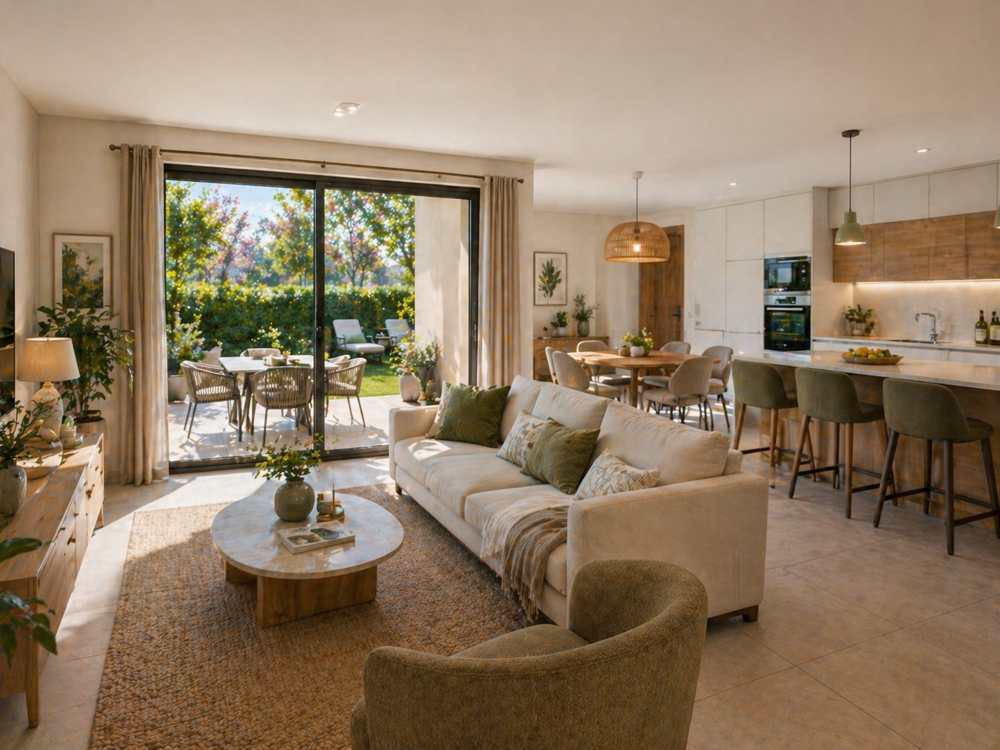 Vente Appartement VIEUX VILLAGE - T4 TRAVERSANT AVEC JARDIN EXPOSE SUD EST Vitrolles
