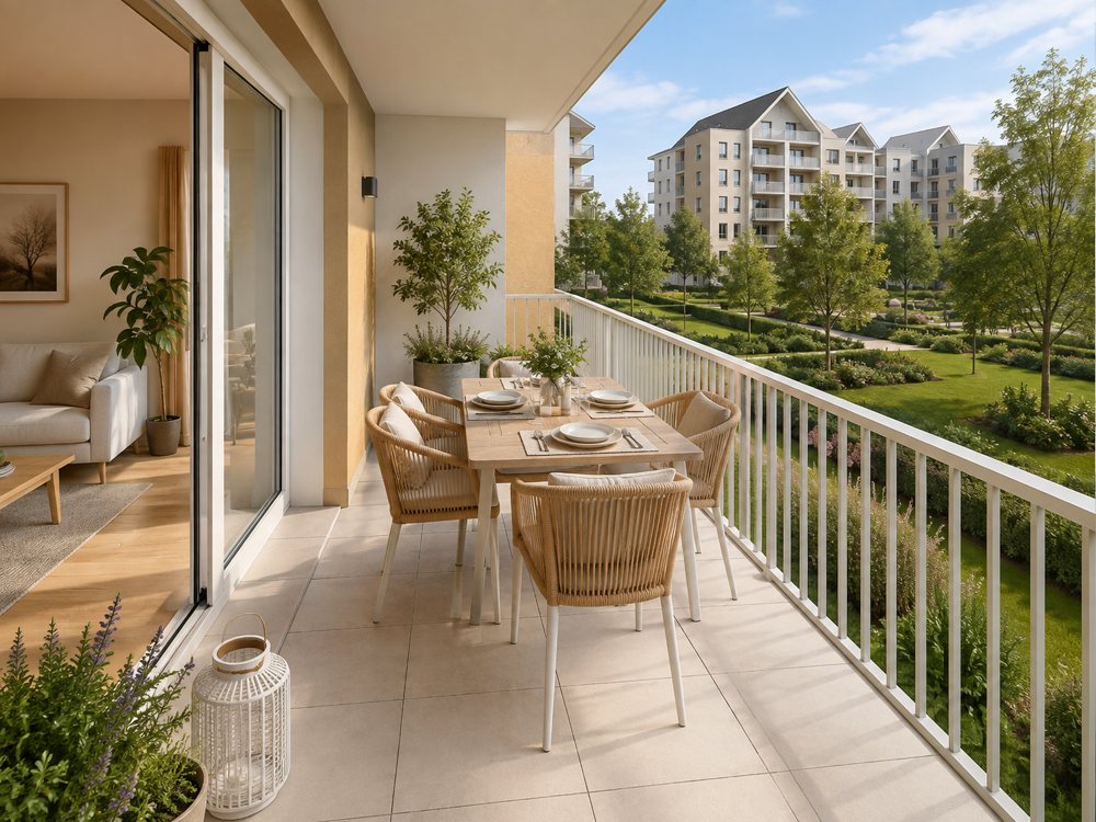 Vente Appartement Coup de cœur : T4 neuf avec balcon dans résidence contemporaine Strasbourg