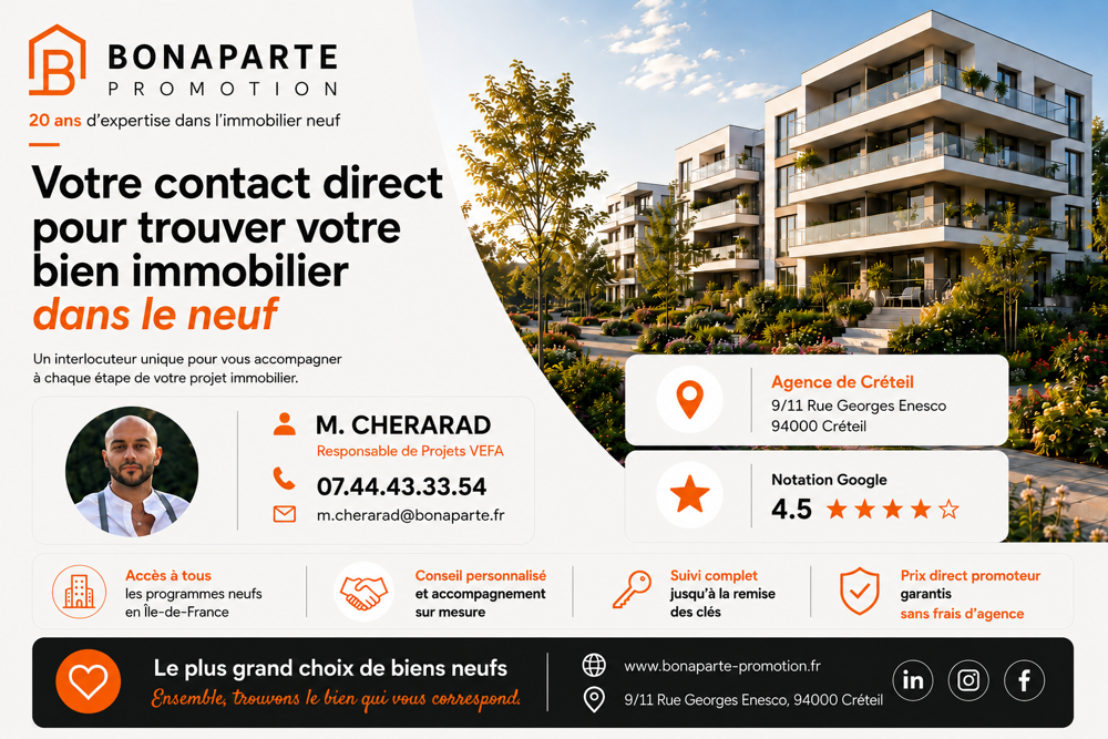 Vente Appartement PARIS 13E – SUPERBE 2 PIÈCES 50 M² À 300 M DU MÉTRO LIGNES 7 ET 14 ! Paris 13