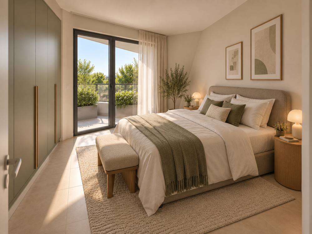 Vente Appartement RETOUR DE LOT : MAGNIFIQUE 2 PIECES DE 40M² AVEC LARGE TERRASSE - PISCINE - VERDURE Antibes