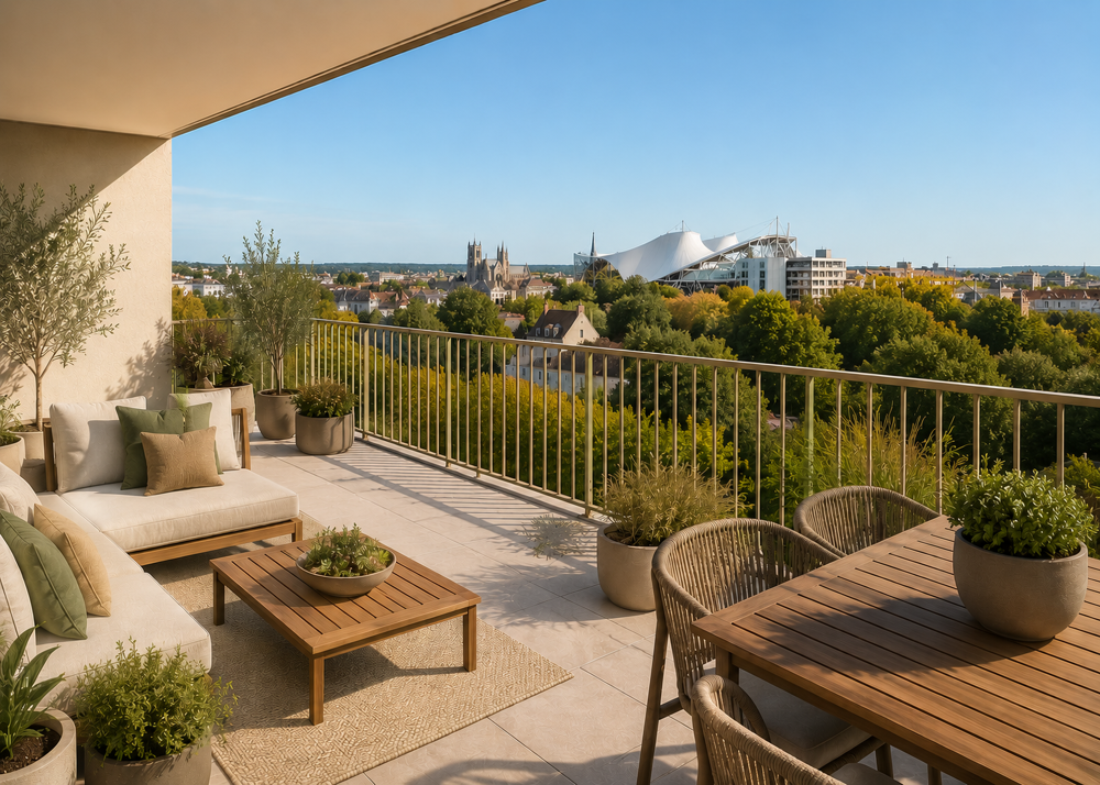 Vente Appartement NEW! T2 + Terrasse 20m2 prox amphithéâtre et gare Metz