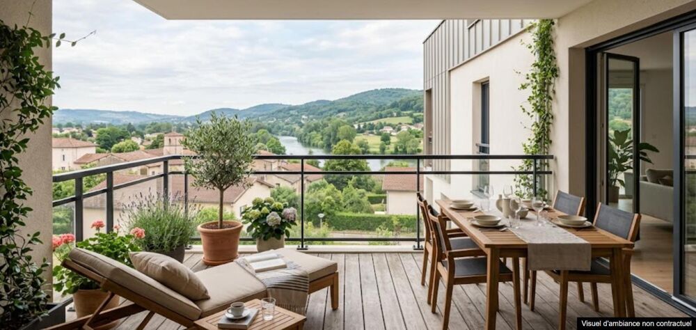 Vente Appartement Idéal Famille pour ce Superbe T4 de 86 m² avec Balcon de 14 m² – Fontaines-sur-Saône Fontaines sur saone
