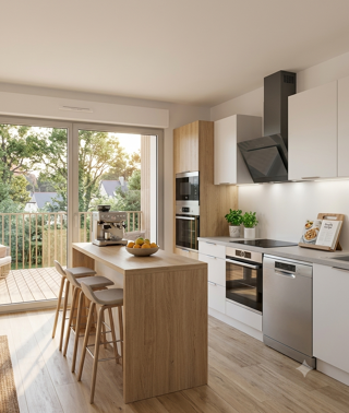  Appartement à vendre 2 pièces 