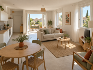  Appartement à vendre 3 pièces 