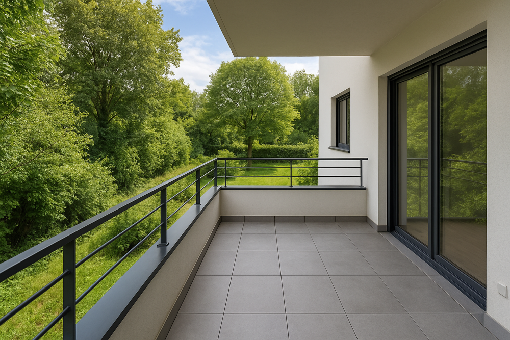 T2 PLEIN SUD AVEC GRANDES SURFACES ET LARGE EXTERIEUR !