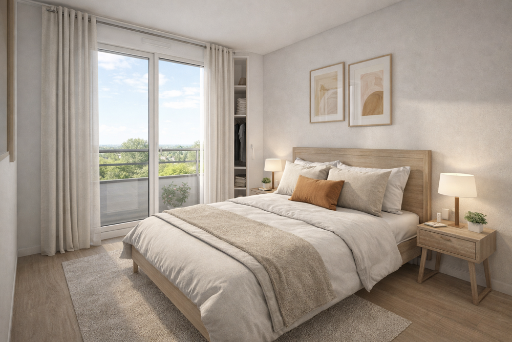 Vente Appartement 2 PIÈCES 46 m² + BALCON + PARKING – SAINT-CYR-L'ÉCOLE – 1T2028 St cyr l ecole