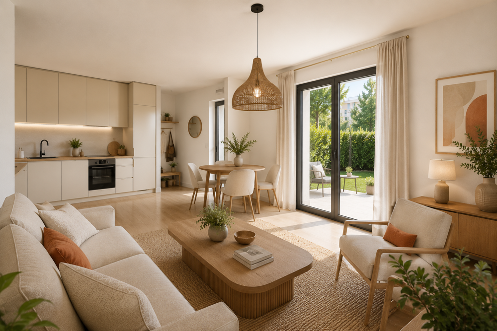 Vente Appartement 2 PIÉCES AVEC JARDIN PRIVATIF – UN VRAI COIN DE NATURE EN VILLE ! Marseille 12