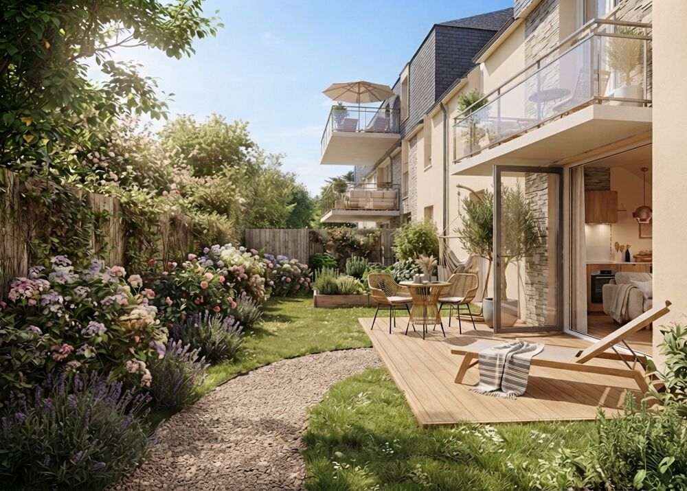 Vente Appartement T2, grand jardin à 5 min de Trestraou Perros guirec