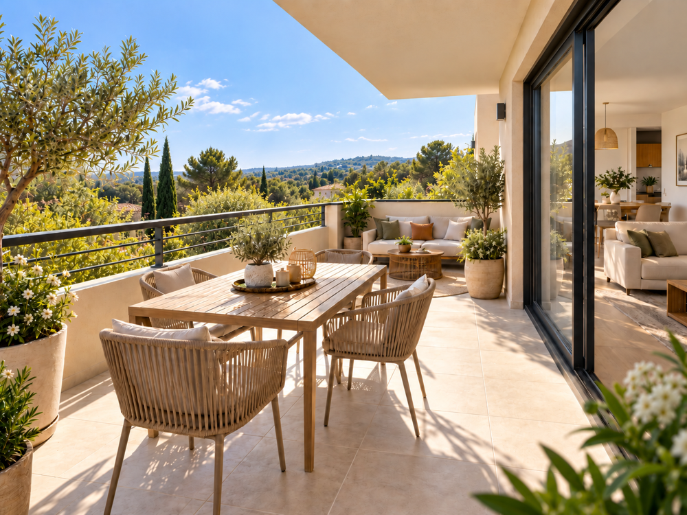 Vente Appartement T3 DE 60M² AVEC TERRASSE PROCHE THOLONET Meyreuil