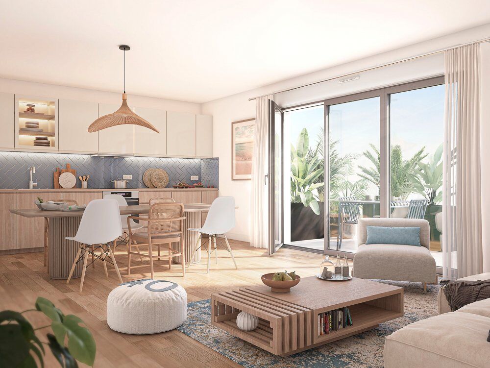 Vente Appartement QUARTIER DES PUGETS : IDEAL PREMIER ACHAT : BEAU 2 PIECES DE 45M², AVEC BELLE TERRASSE DE 12M² PLEIN St laurent du var