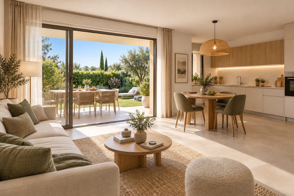 Vente Appartement T4 avec TERRASSE et PARKING - Eguilles Eguilles