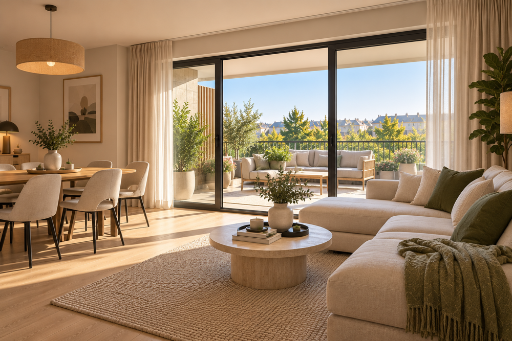 Vente Appartement T2 DE STANDING DE 50 M² balcon SUD-EST – RER A 4min à pied Boissy st leger