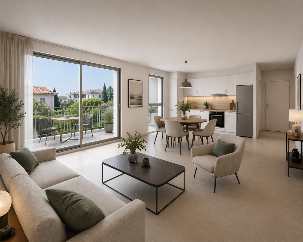 .FRAIS DE NOTAIRES OFFERTS - SPACIEUX T4 85M² AVEC TERRASSE ET STATIONNEMENT