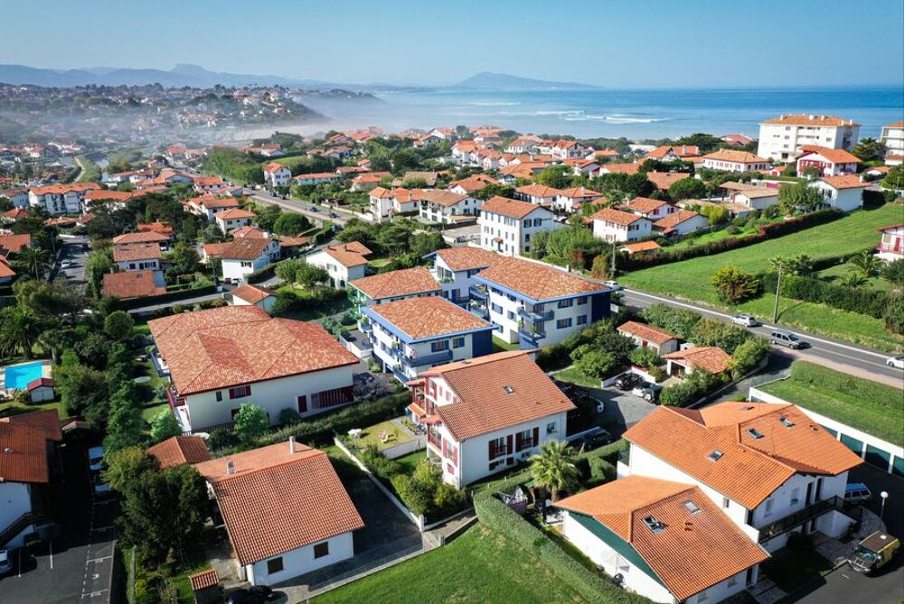 T3 neuf 61 m² avec jardin privatif 115 m²  Bidart village, 8 min des plages à pied, balcon, parking