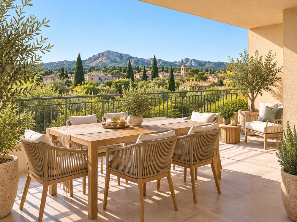 Vente Appartement Magnifique T2 de 50 m² avec terrasse vue sur les ALPILLES St remy de provence