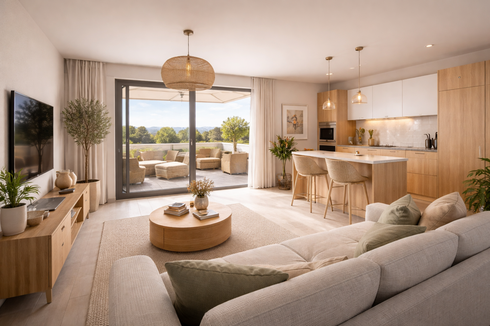 Vente Appartement T2 dernier étage avec terrasse, à deux pas des commerces, écoles et centre-ville : le confort du neu Salon de provence