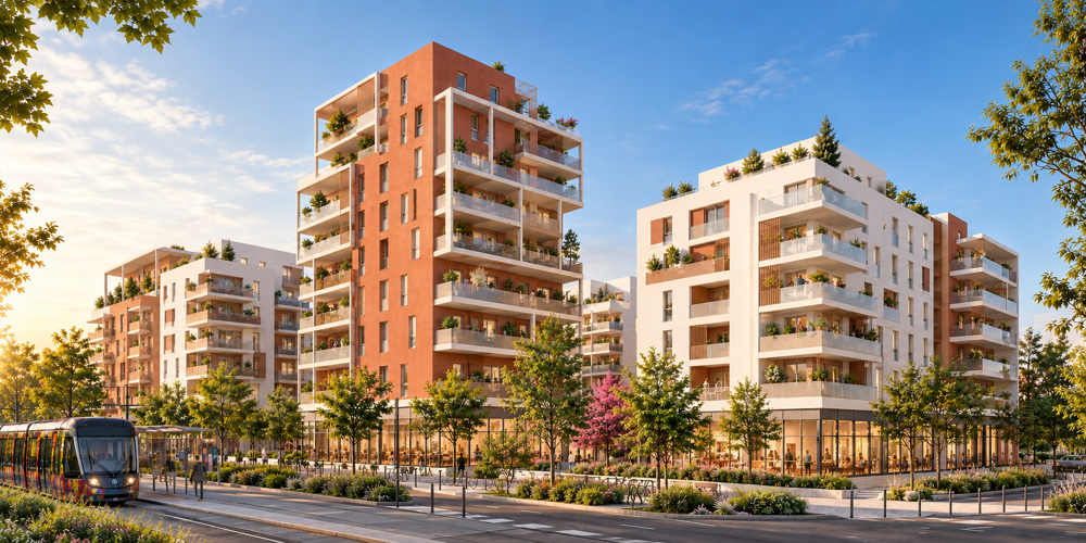 Vente Appartement MONTPELLIER - Nouvelle RESTANQUE - Votre appartement 2 pièces NEUF en TVA 5.5 % Montpellier