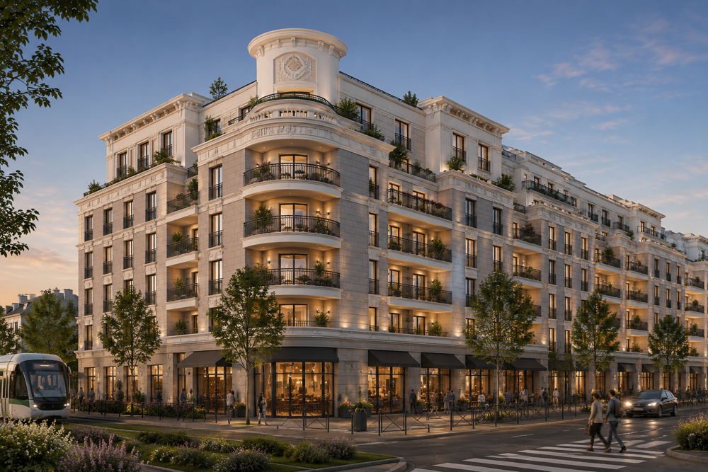 Vente Appartement T3 de standing 65m² – BALCON SUD – T7 AU PIED et LIGNE 14 Thiais