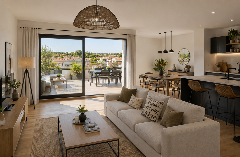 Vente Appartement T3 + terrasse, Livraison rapide et Emplacement Parfait Lux/Metz 20 mins Florange