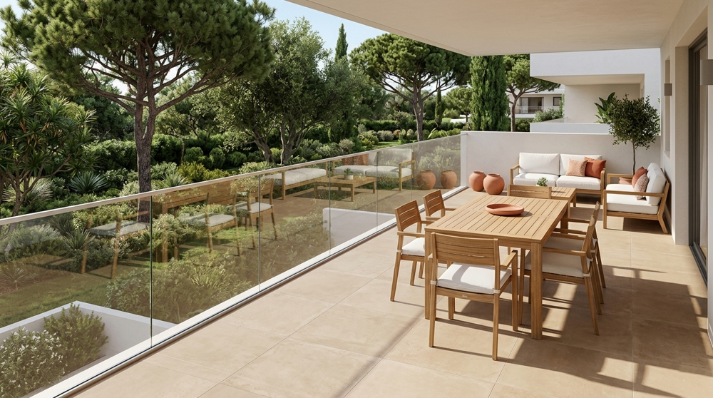 ROQUEBRUNE-CAP-MARTIN A 300M DU BORD DE MER - BEAU T2 DE 45M2 EN ETAGE AVEC TERRASSE DONNANT SUR LES