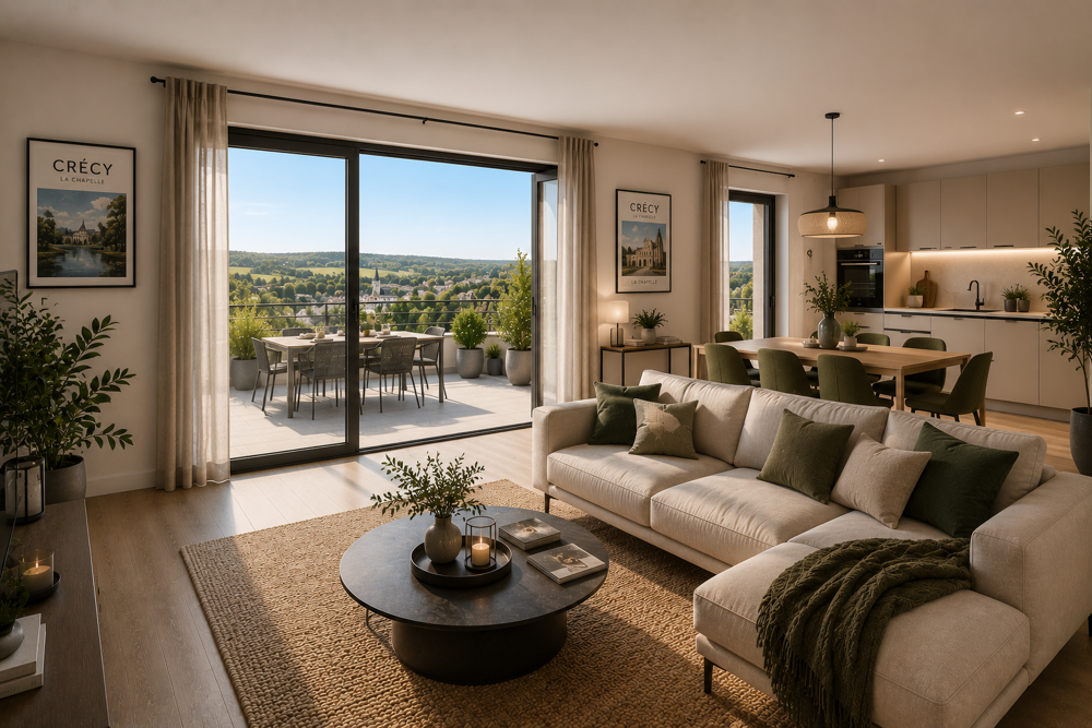 Appartement 3 pièces 65 m² · à Crecy la Chapelle · 65 m² · 280 000 €