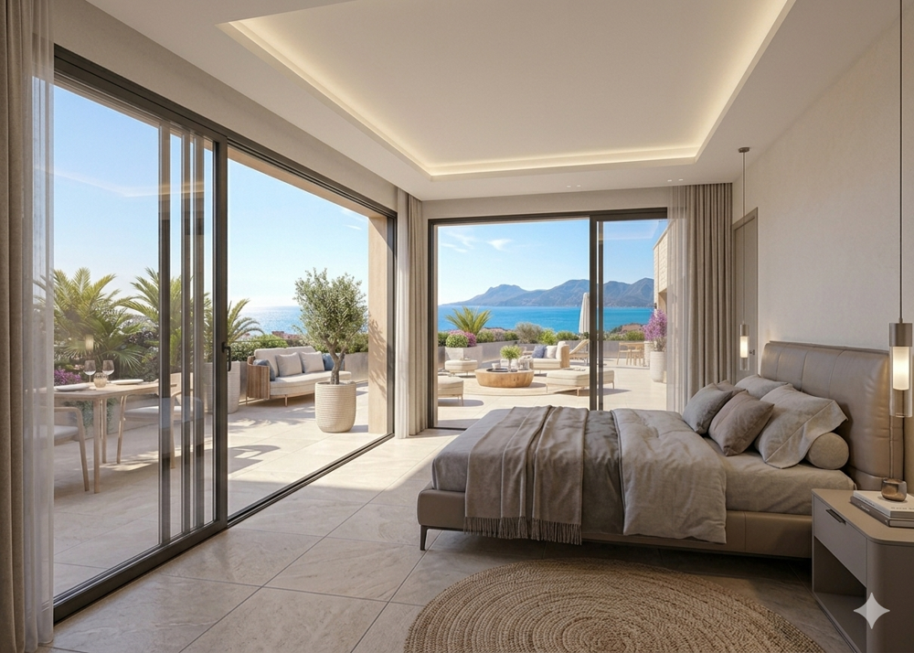 Vente Appartement PRESTIGIEUX 4 PIECES DE 140M² AVEC TERRASSE DE 230M² DANS UN ENVIRONNEMENT PRIVILEGIE Cannes