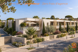 Vente Appartement MARSEILLAN – SUPERBE T2 NEUF AVEC TERRASSE DÈS 154 000 € Marseillan
