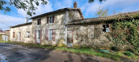 Longère située dans un village à quelques kms du centre-bourg. Cuisine, séjour, 3 chambres au rez-de-chaussée, salle d'eau, wc + 88800 Mazires-en-Gtine (79310)