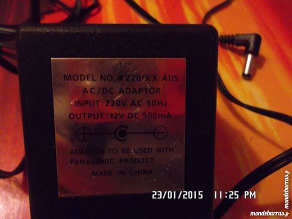 Chargeur adaptateur*kiki60230 Téléphones et tablettes