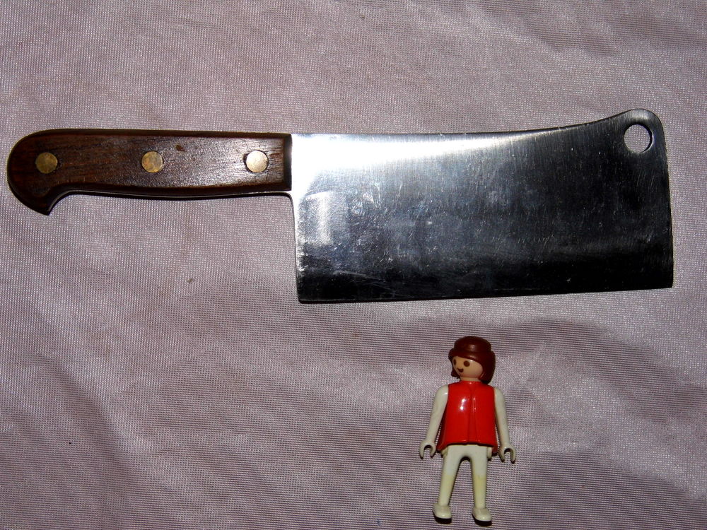 Feuille &agrave; decouper couteau boucherie LOUBINOX Electroménager