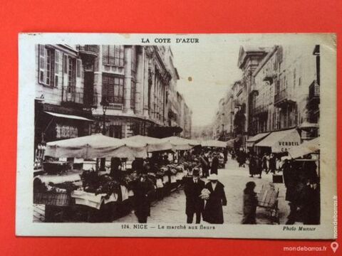 CPA - Nice Le march aux fleurs 7 Nice (06)