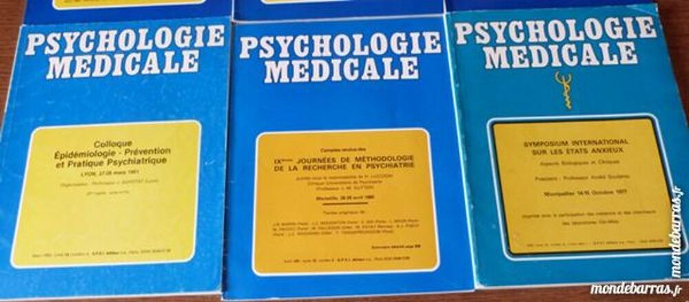 Lot livres psychologie m&eacute;dicale Livres et BD