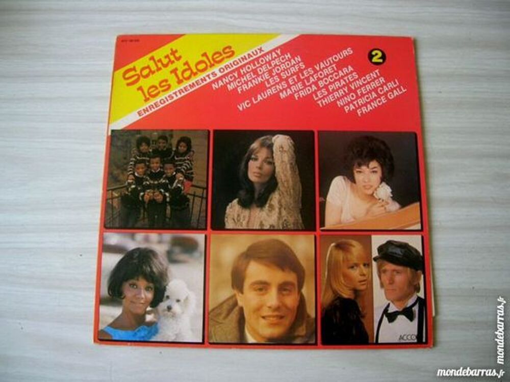 33 TOURS SALUT LES IDOLES Volume 2 CD et vinyles