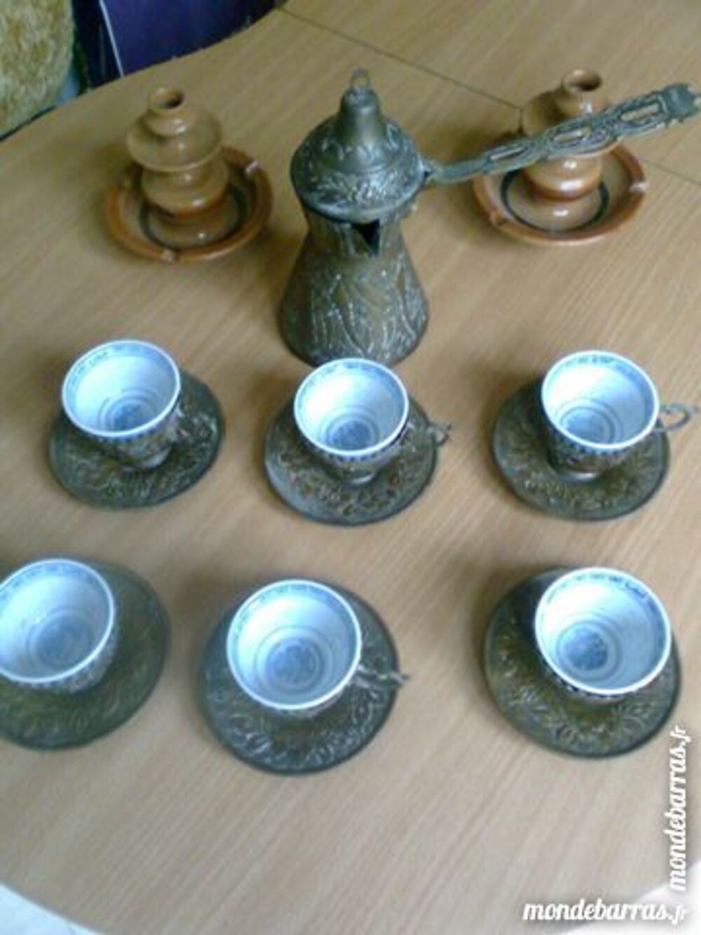 Service &agrave; th&eacute; + porte bougies - zoe Décoration