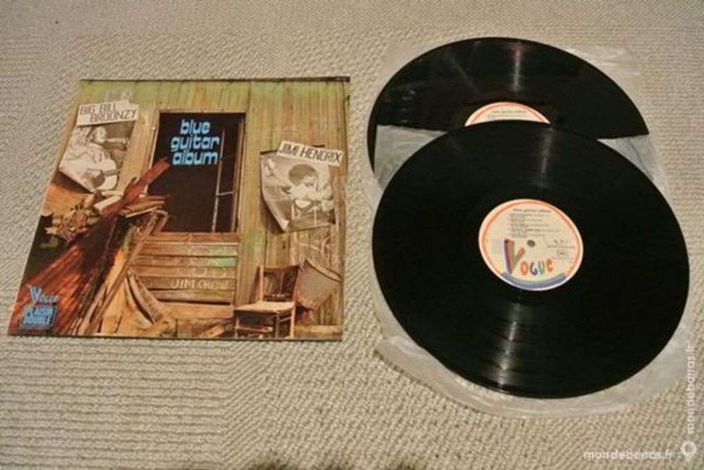 Big Bill Broonzy /Jimi Hendrix - Blue guitar album CD et vinyles