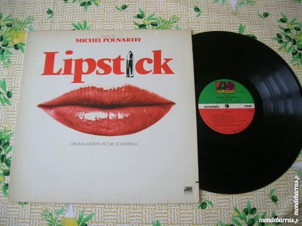 33 TOURS MICHEL POLNAREFF Lipstick BOF Original US CD et vinyles